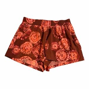 Toad&Co Orange Tie Dye Athletic Shorts